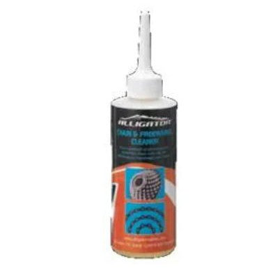 Alligator, Chain and Freewheel Cleaner 120ml (eco friendly degreaser, mix1:3 w/water, apply with chain brush)