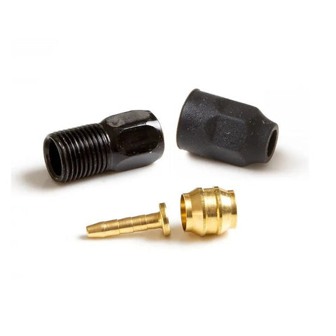 Clarks CLARKS HOSE REDUCTION KIT - To fit 5mm hose with 2mm ID - Includes Olive, Barb, Compression Nut, Rubber Boot. (Also suits Shimano BH90)