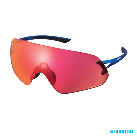 Shimano Eyewear - CE - Aerolite P, Metallic Blue, Ridescape Road Lenses