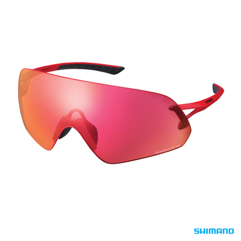 Shimano Eyewear - CE - Aerolite P, Metallic Red, Ridescape Road Lenses