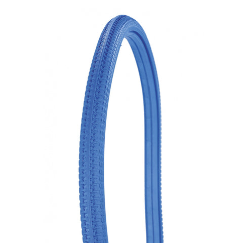 Tyre 24 X 1-3/8 PUF Tyre, BLUE SOLID