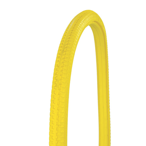 Tyre 24 X 1-3/8 PUF Tyre, YELLOW SOLID
