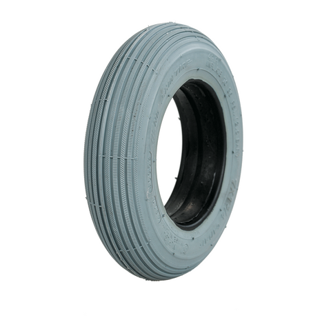 Tyre 7 X 1-3/4 Grey Solid Foam Filled. CST. Tread C-179