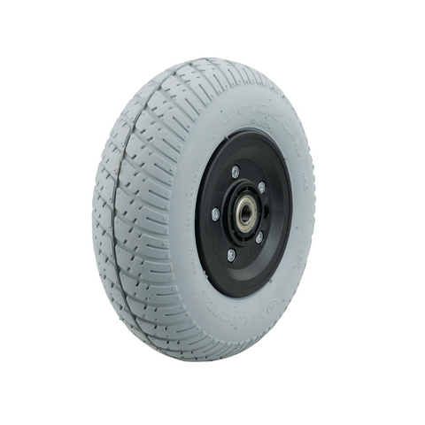 2.80/2.50-4 Castor Nylon W/Foam Filled Solid Grey Tyre
