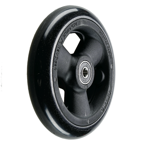 6 X 1 Primo Castor Wheel Black W/Pu