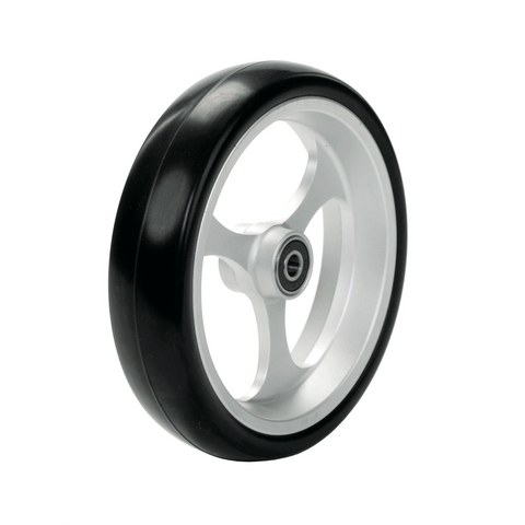 6 X 1.50 Primo Castor Wheel Sil/Blk Aly Soft Roll