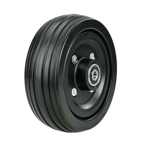 6 X 2 Primo Castor Wheel Black PU Solid Tyre