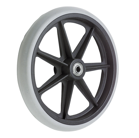8 X 1 Castor Wheel Grey