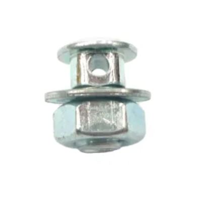 ANCHOR BOLT & NUT - M6, Dome Nut, Steel, SILVER EACH