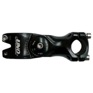 Ahead stem adjustable 28.6 x 110 ext, 25.4mm BB, black '0-60 degree