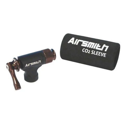Airsmith AIRSMITH C02 Tyre Inflator Kit, CO2 head alloy For AV/FV, for 12/16/25 cartridge AIRSMITH