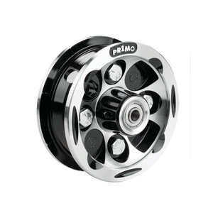 Alloy Primo Castor 7X1-1/4 & 200X50 Silver/Blk