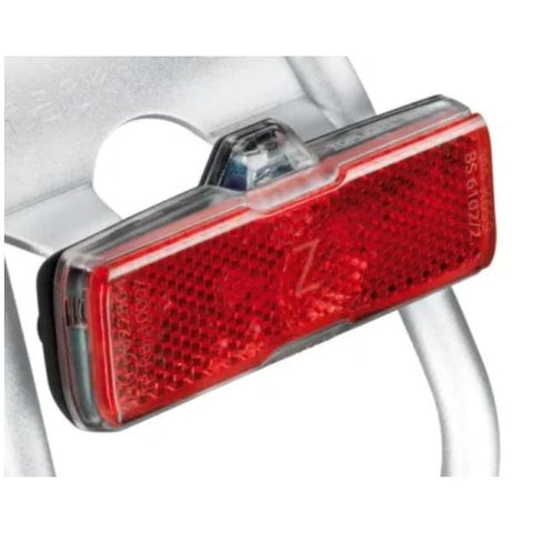 BUSCH & MULLER Dynamo Rear LED Light - Toplight Mini Plus, with standlight for Rack Mounted - (Extremely Small 95x38x17mm)