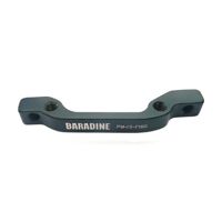 Baradine DISC BRAKE ADAPTOR - For Front 160mm or Rear 140mm, BLACK PM-IS-F160/R140