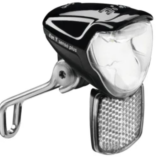 Busch & Muller BUSCH & MULLER LIGHT LED Dynamo Front, Lumotec IQ2, EYC-T, 50 LUX, Senso plus, Standlight