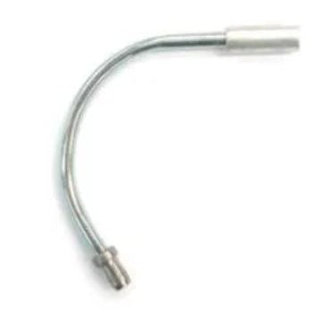 CABLE GUIDE - 135 Degree Angle, Steel, SILVER Sold Individually