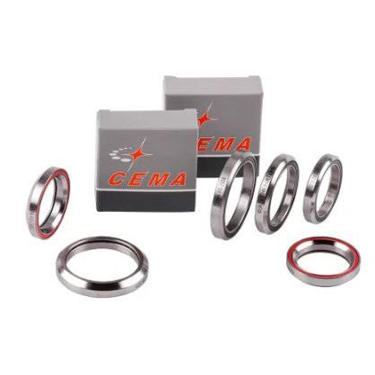 CEMA - Sealed Bearing, Headset, 1 1/2" or 1.5 Dia 51.8 mm ID 40.0 x 8 mm, angle: 36 degree x 45 degree, Chrome Steel, Quality, CEMA bearing