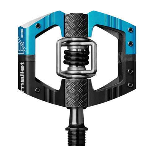 CRANKBROTHERS PEDAL MALLET E LONG SPINDLE BLACK & BLUE BOD