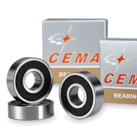 Cema Sealed Hub Bearings CEMA, 6803LLB, 17 x 26 x 5mm, Chrome Steel - (Sold Individually)