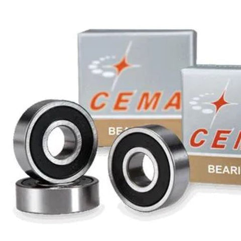 Cema Sealed Hub Bearings CEMA, 6902LLB, 15 x 28 x 7mm, Chrome Steel - (Sold Individually)