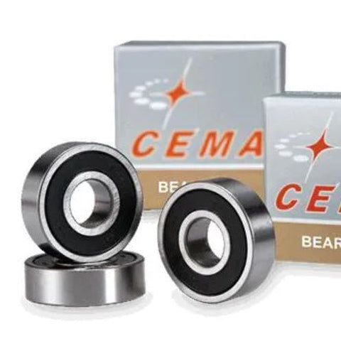 Cema Sealed Hub Bearings CEMA, SRC-15267LBLU, 15 x 26 x 7mm, Chrome Steel - (Sold Individually) 15267
