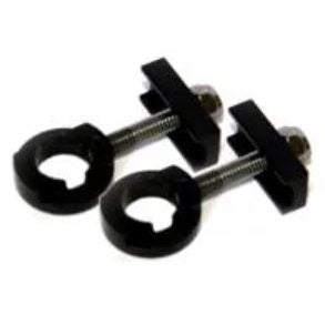 Chain Adjuster 3/8 Alloy Black (sold as a pair)