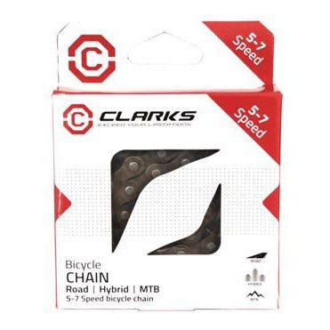 Clarks CHAIN - 5-7 Speed - CLARKS - 136L - GREY - E-Bike - w/Connect Link