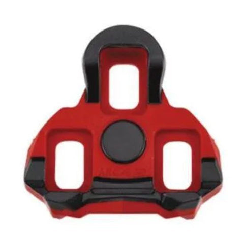 Cleats and Hardware, Red 6 Degree Float, For Garmin Vector Pedal