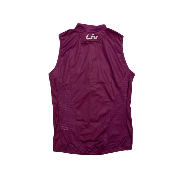 Cuore x Liv Knox City Womens Silver Shop Wind Shield Splash Vest