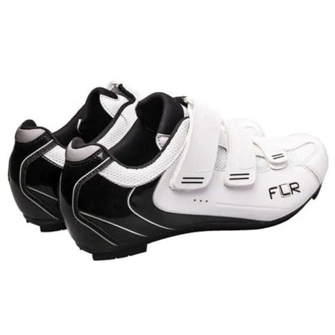F-35-III, FLR Shoes, Pro Road, R250 outsole, Velcro Laces, WHITE with BLACK highlights