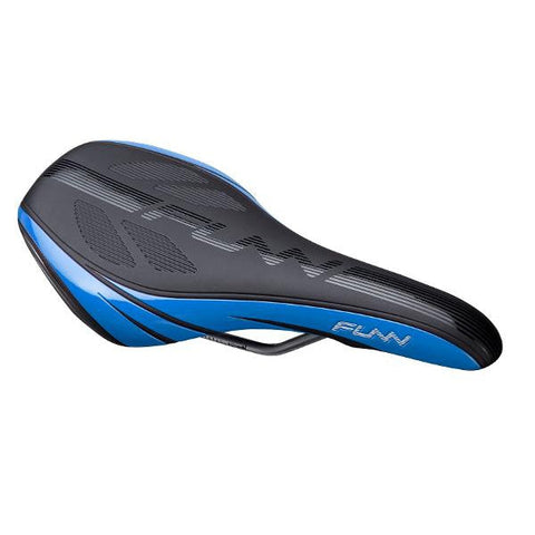 FUNN - Saddle - Adlib HD - 145mm wide - 291mm long - Water Resistant Black/Blue