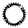 FUNN Solo Chainring Blk 30T 104 Bcd