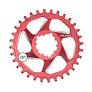 FUNN Solo Dx Chainring Red 28T Dm