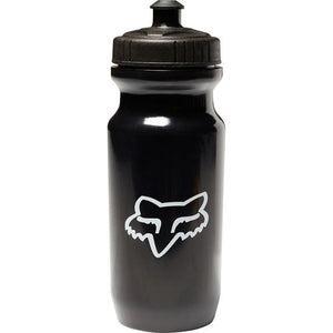 Fox Base Water Bottle Black w/ White Fox Head