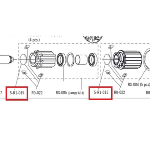 Fulcrum Racing 0 Racing 1 Pawl Spring 5-R1-015