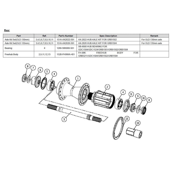 Giant Freewheel body FH06KA