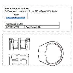 Giant Seat Clamp D-Fuse Defy/Avail ALLUX