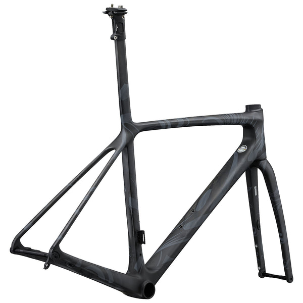Giant TCR Advanced SL Disc Frame and Fork - Incised Black (2024)