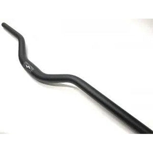 HANDLEBAR 31.8mm, 78cm Wide, 60mm Rise, Alloy BLACK Matt Finish