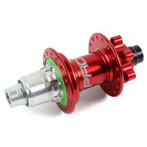 Hope Pro 4 Rear Superboost Hub 157mm - Red, 32 Hole XD Driver
