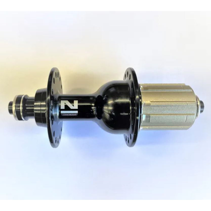 Hub, Novatec 8/11 Speed Q/R Black 32H Road (130mm OLD)with 8/9/10 spacer included - A2 Body F172 SB