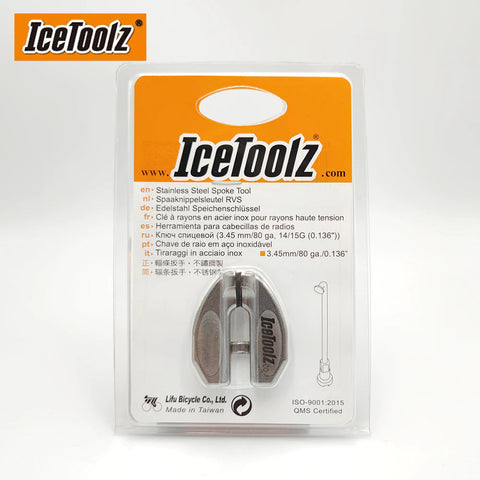 IceToolz Spoke Wrench (14/15G) (3.45mm) (0.136'') Stainless Steels
