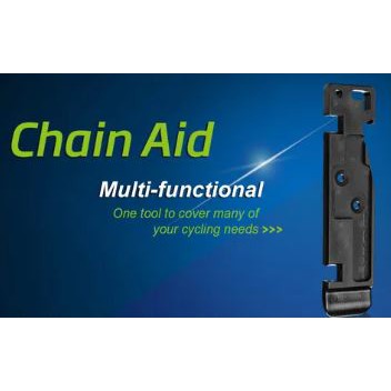 KMC Chain Aid, MULTI-TOOL, hardy PP. black. KMC "Professional ", Chain latch, missing link holder, Valve core remover/installer & tire lever