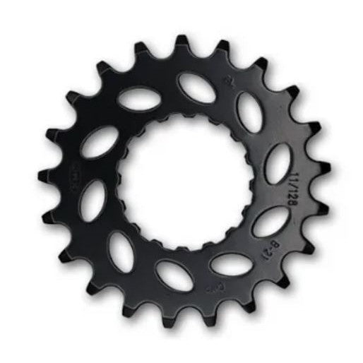 KMC Drive Sprocket (Front) Bosch Gen2, 1/2 x 11/128" x 21T, cr-moly, black, for E-Bike. KMC - Direct Mount