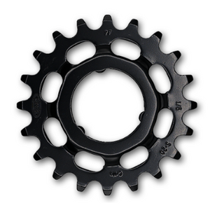 KMC Sprocket R Shimano, ,Cr-Mo, 1/2 x 1/8" x 20T, black, for E-Bike. KMC - Works with Coaster & Internal gear hubs