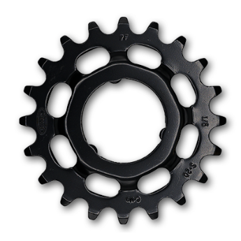 KMC Sprocket R Shimano, ,Cr-Mo, 1/2 x 1/8" x 20T, black, for E-Bike. KMC - Works with Coaster & Internal gear hubs