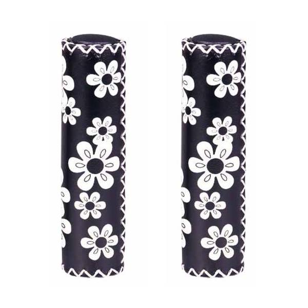 KWT Cruiser Grips - 135mm - Black Floral