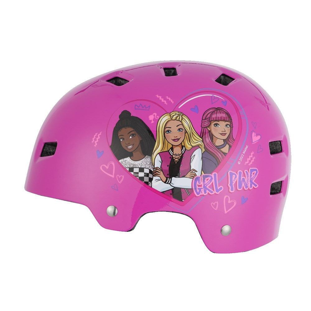 Kids Helmet Licensed - Barbie - Girl Power 50-54cm