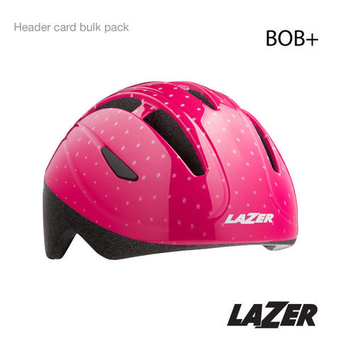 Lazer Helmet Bob Pink dots 46-52cm