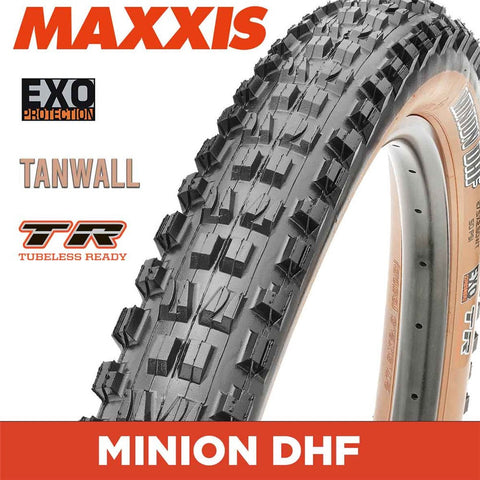 MAXXIS Minion DHF 27.5 X 2.50 EXO TR Tan